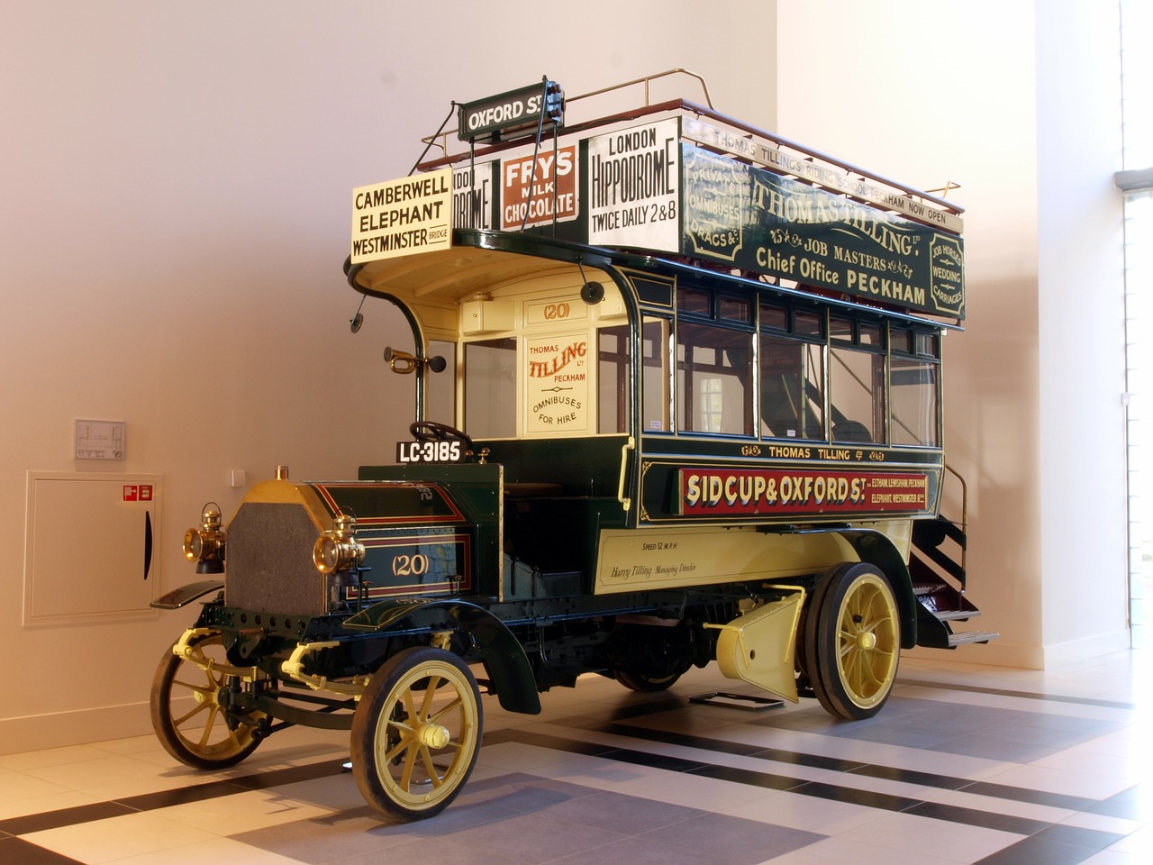 Milnes Daimler Omnibus, 1904, Automobilis, Automobilis, Transporto Priemonė, Motorinė Transporto Priemonė, Mašina, Automobilis, Automatinis, Klasikinis
