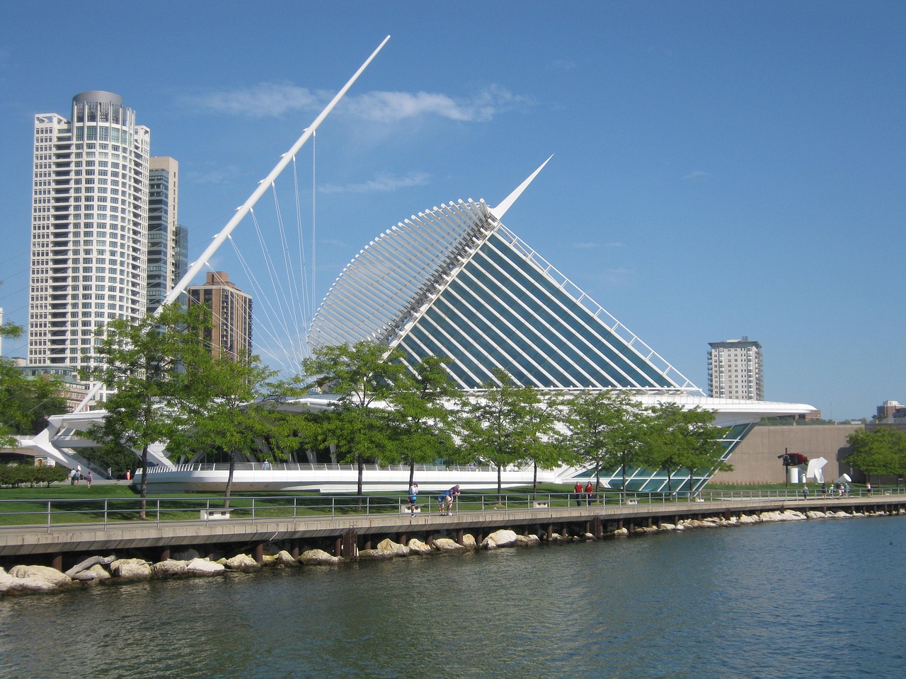 Milwaukee, Muziejus, Viskonsinas, Miestas, Architektūra, Pastatas, Miesto Panorama, Kelionė, Centro, Ežeras