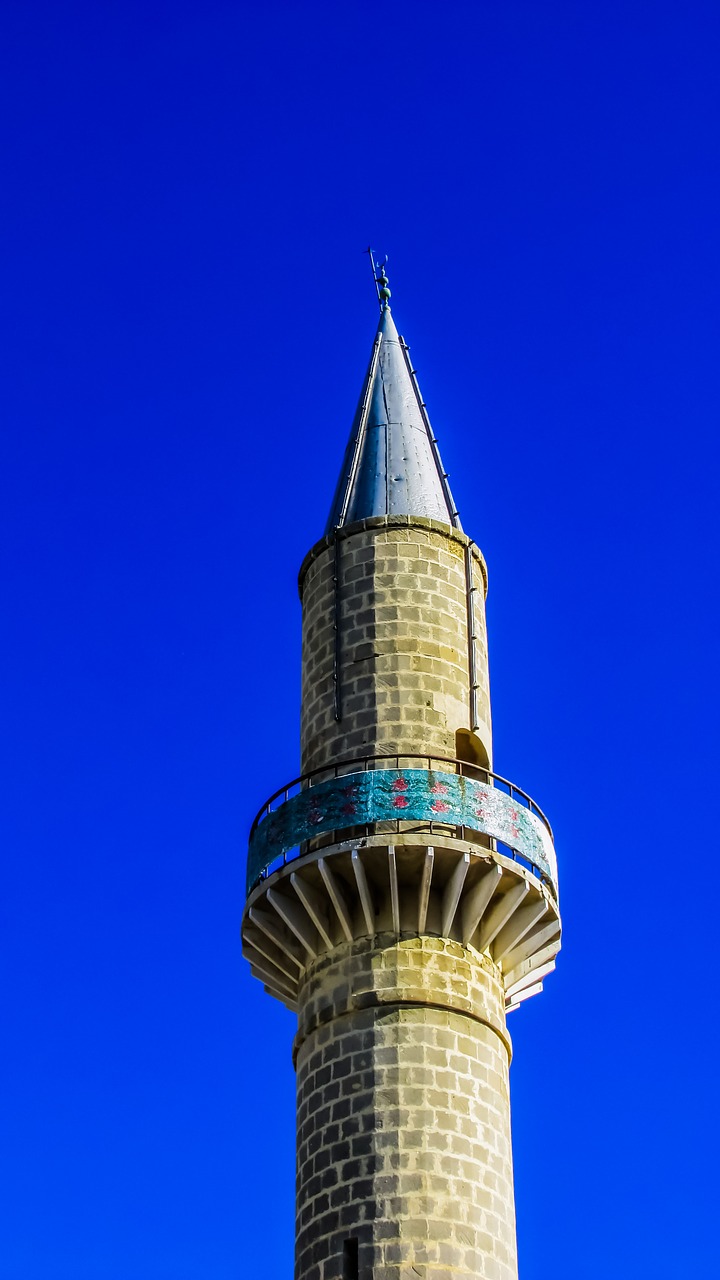 Minaretas, Mečetė, Religija, Islamas, Architektūra, Musulmonas, Islamic, Bokštas, Turkish, Kofinou