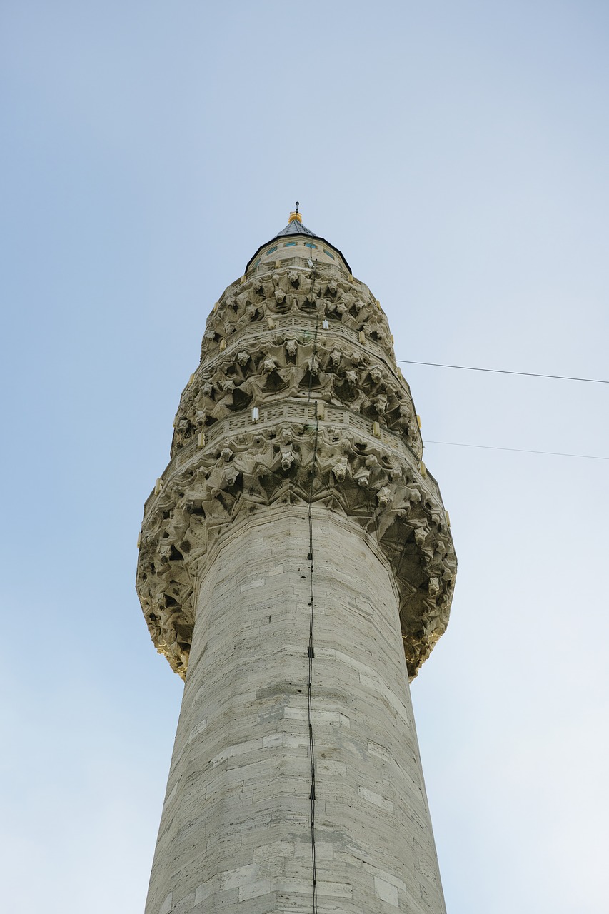 Minaretas, Architektūra, Cami, Religija, Minaretai, Gražus, Artimieji Rytai, Miestas, Islamas, On