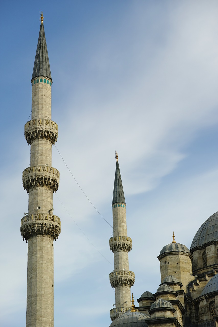 Minaretas, Architektūra, Cami, Religija, Minaretai, Gražus, Artimieji Rytai, Miestas, Islamas, On