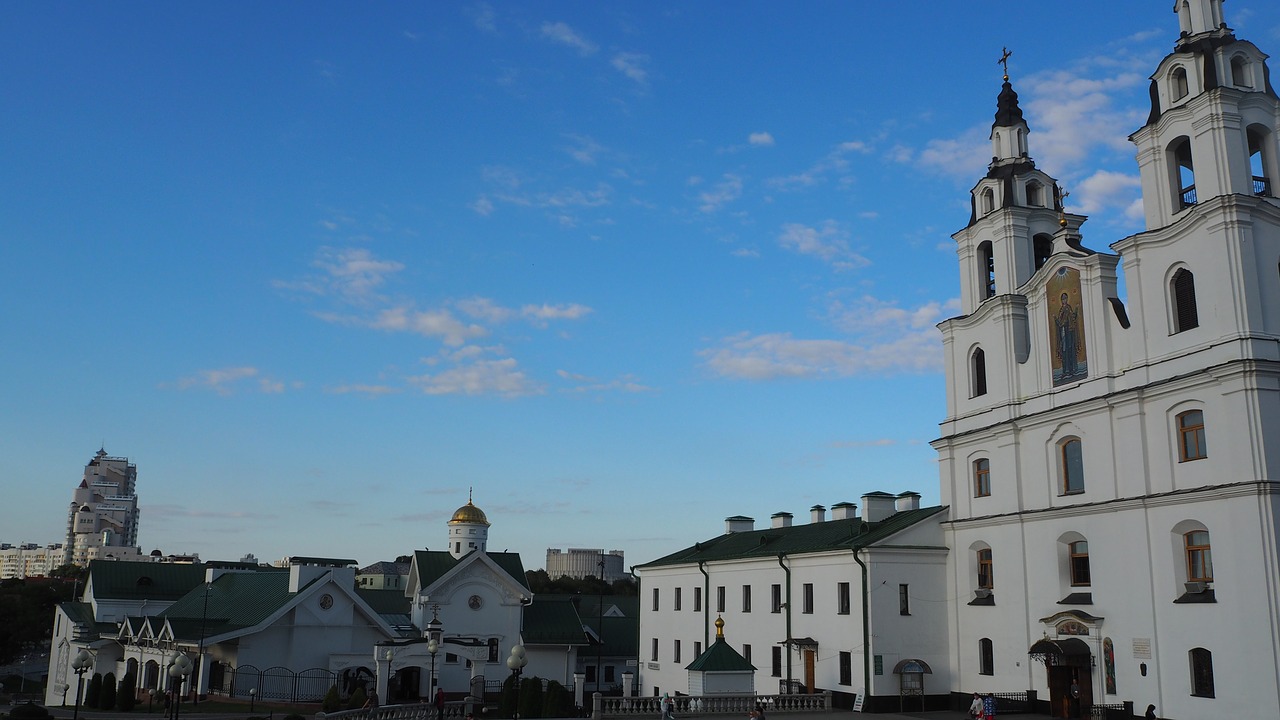 Minsk, Bažnyčia, Baltarusija, Nemokamos Nuotraukos,  Nemokama Licenzija