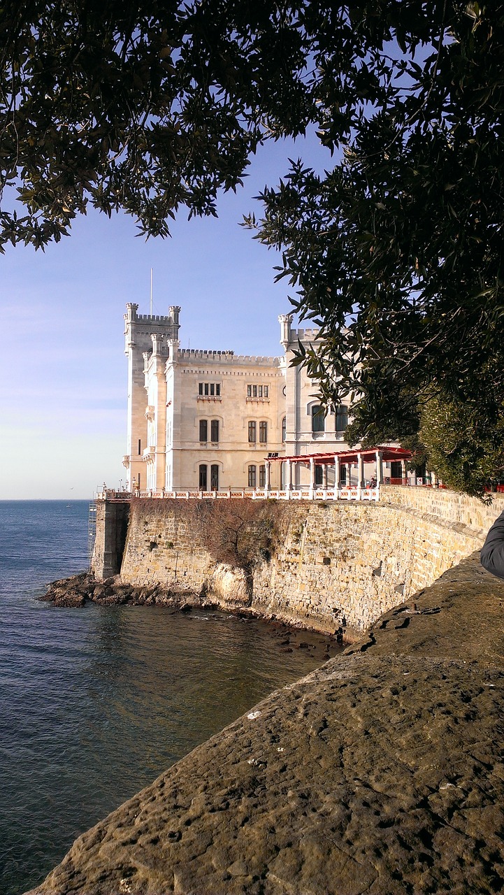 Miramare, Pilis, Trieste, Italy, Miramare Pilis, Architektūra, Nemokamos Nuotraukos,  Nemokama Licenzija