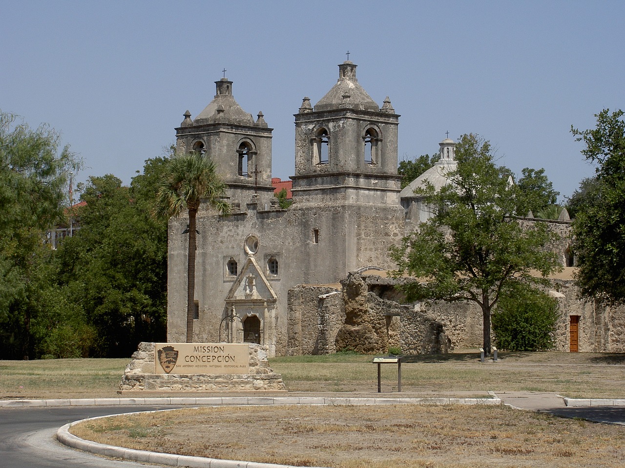 Misija, Koncepcija, San Antonio Texas, Pastatas, Architektūra, Pietvakarius, Istorinis, Akmuo, Nacionalinis, Parkas