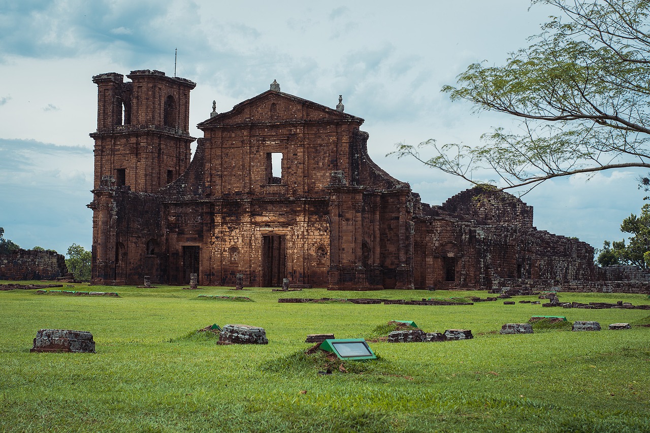 Misijos, Jesuitai, Jesuit, San Miguel, Tai Buvo Kolonijinė, Griuvėsiai, Vienuolynas, Brazilija, Nemokamos Nuotraukos,  Nemokama Licenzija