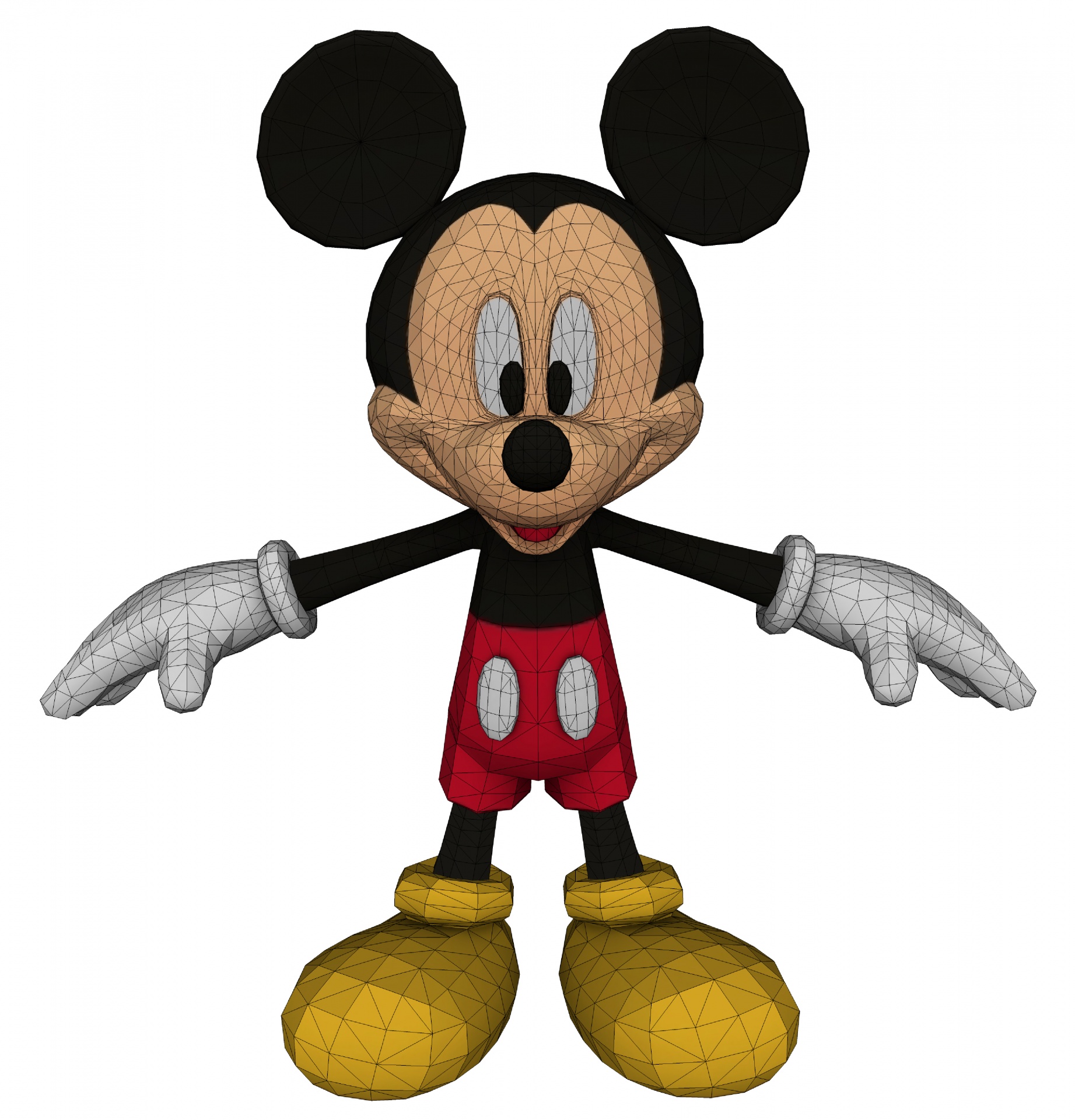 Mickey,  Pelė,  Tonas,  Doodle,  Animacinis Filmas,  3D,  Piešimas,  Izoliuotas,  Balta,  Fonas