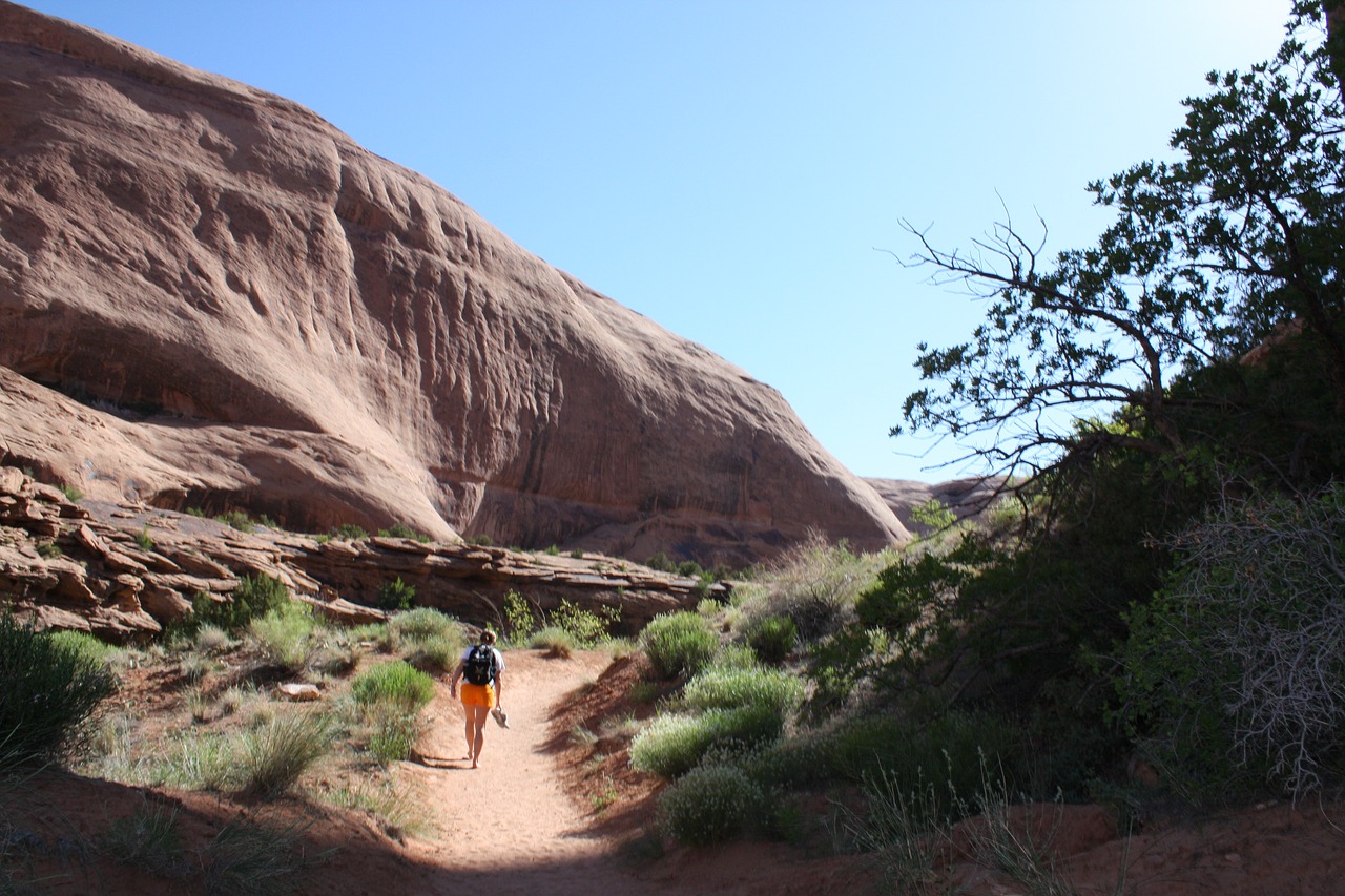 Moab, Utah, Smiltainis, Raudona Roko, Nacionalinis Parkas, Parkas, Nacionalinis, Rokas, Kelionė, Gamta