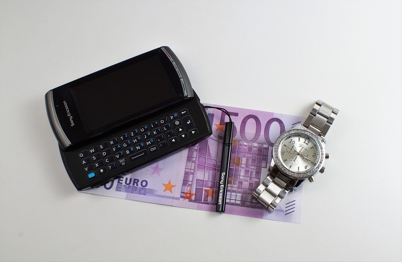 Mobilusis Telefonas, Profesionalus, Pinigai, Turtas, 500, Valiuta, Euras, Finansai, Pelnas, Sėkmė