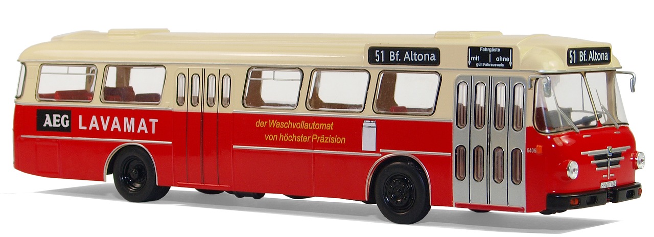 Modeliniai Autobusai, Büssing, Tipo Senatorius 12 D, 1964, Hobis, Autobusai, Surinkti, Modeliniai Automobiliai, Laisvalaikis, Modeliai