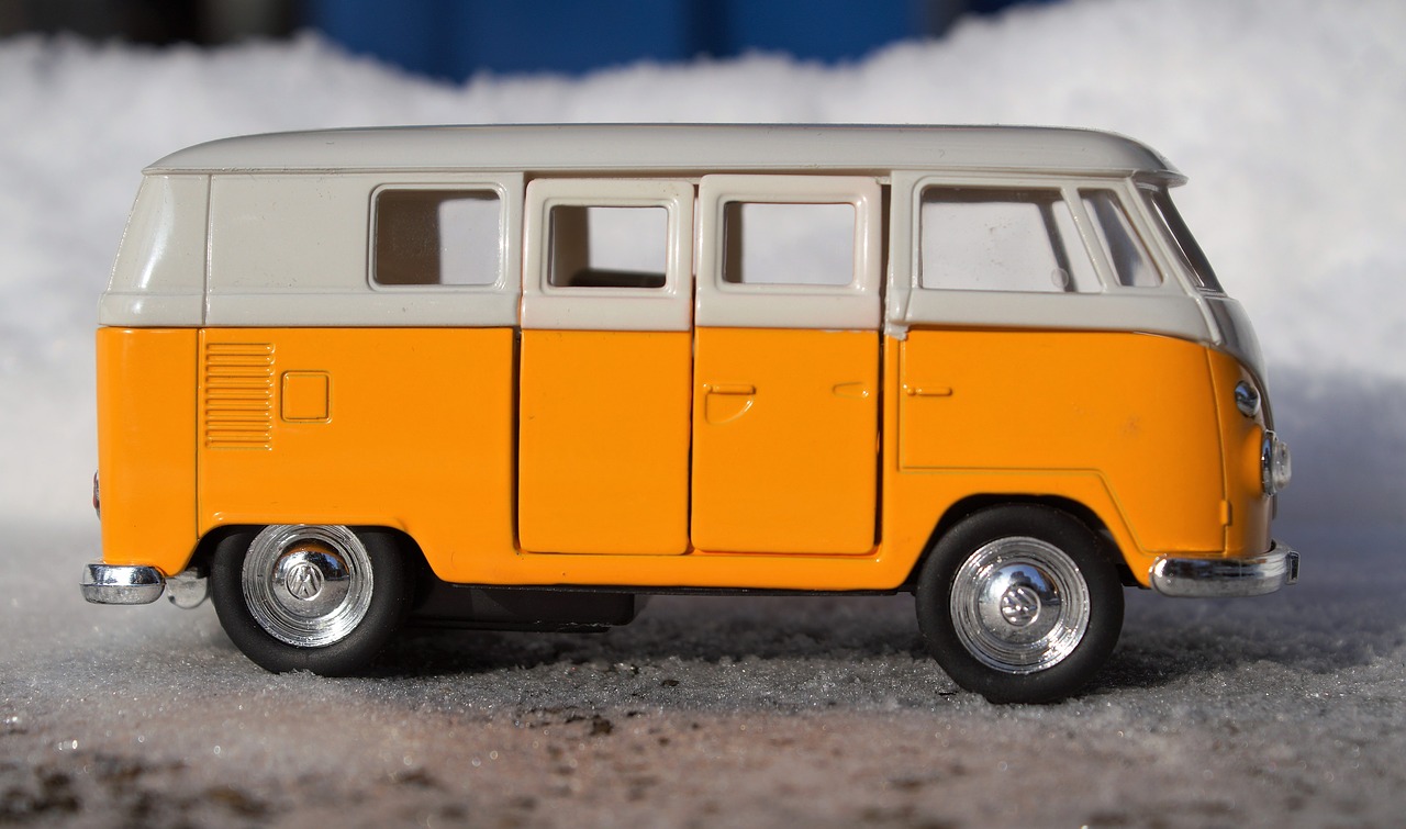 Modelis Automobilis, Automatinis, Transporto Priemonės, Vw, Bulli, T1, Transportas, Automobiliai, Oldtimer, Išdrįsti