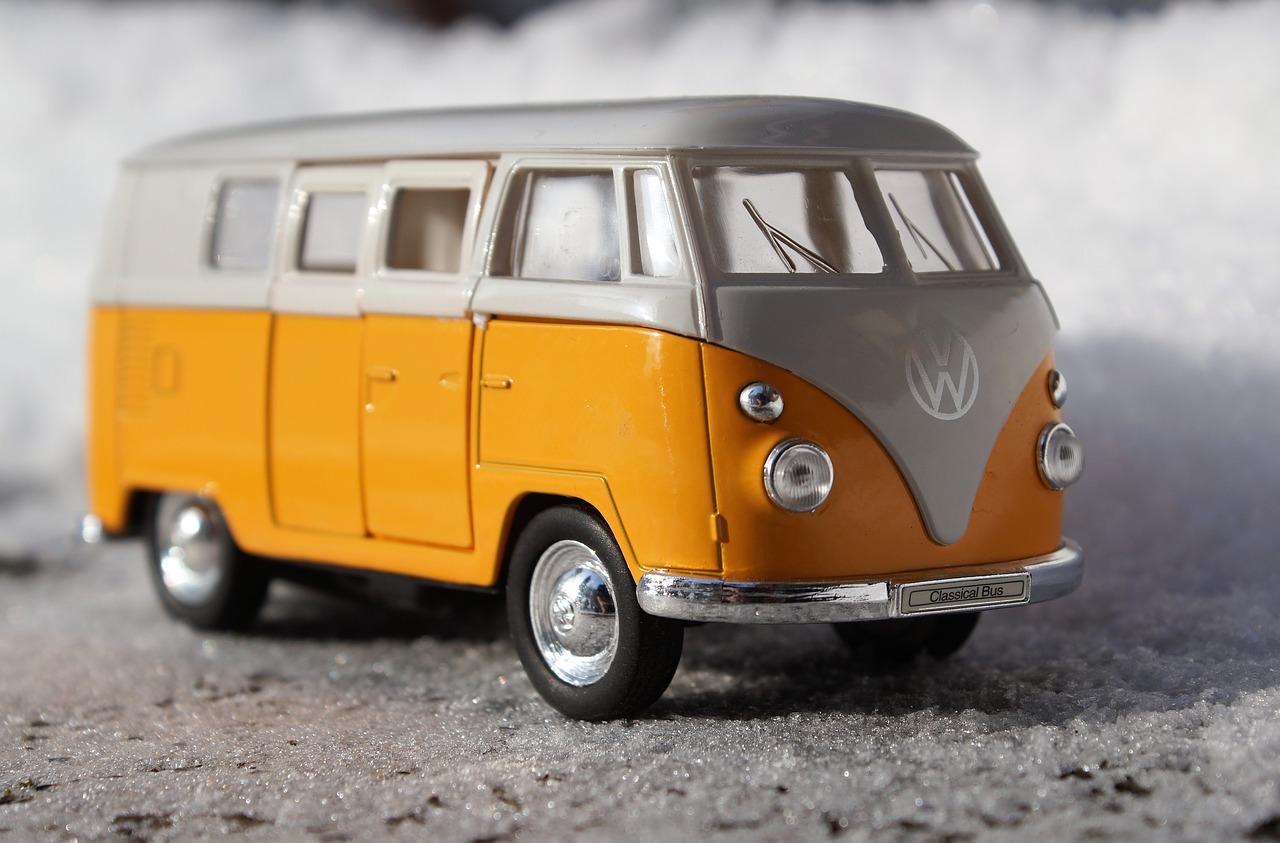 Modelis Automobilis, Automatinis, Transporto Priemonės, Vw, Bulli, T1, Transportas, Automobiliai, Oldtimer, Išdrįsti