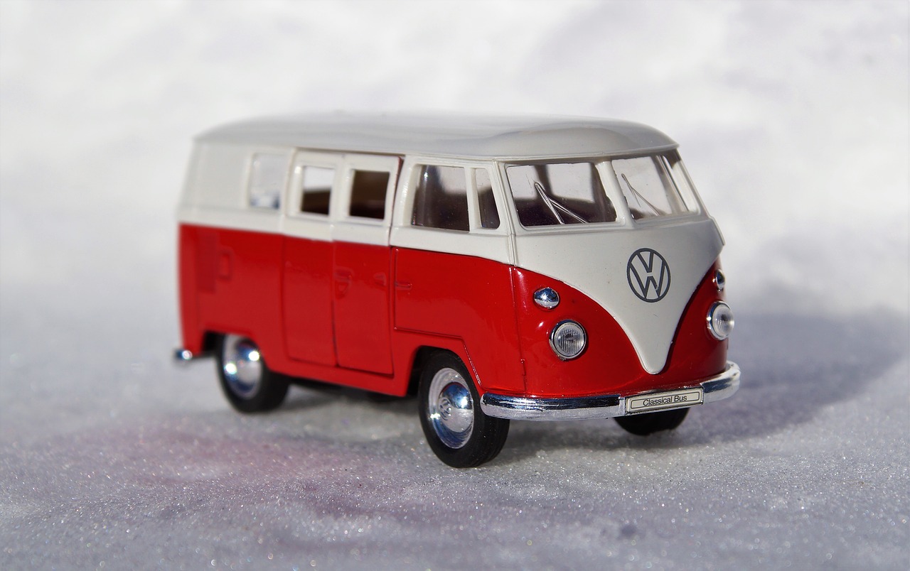 Modelis Automobilis, Automatinis, Transporto Priemonės, Vw, Bulli, T1, Transportas, Automobiliai, Oldtimer, Išdrįsti