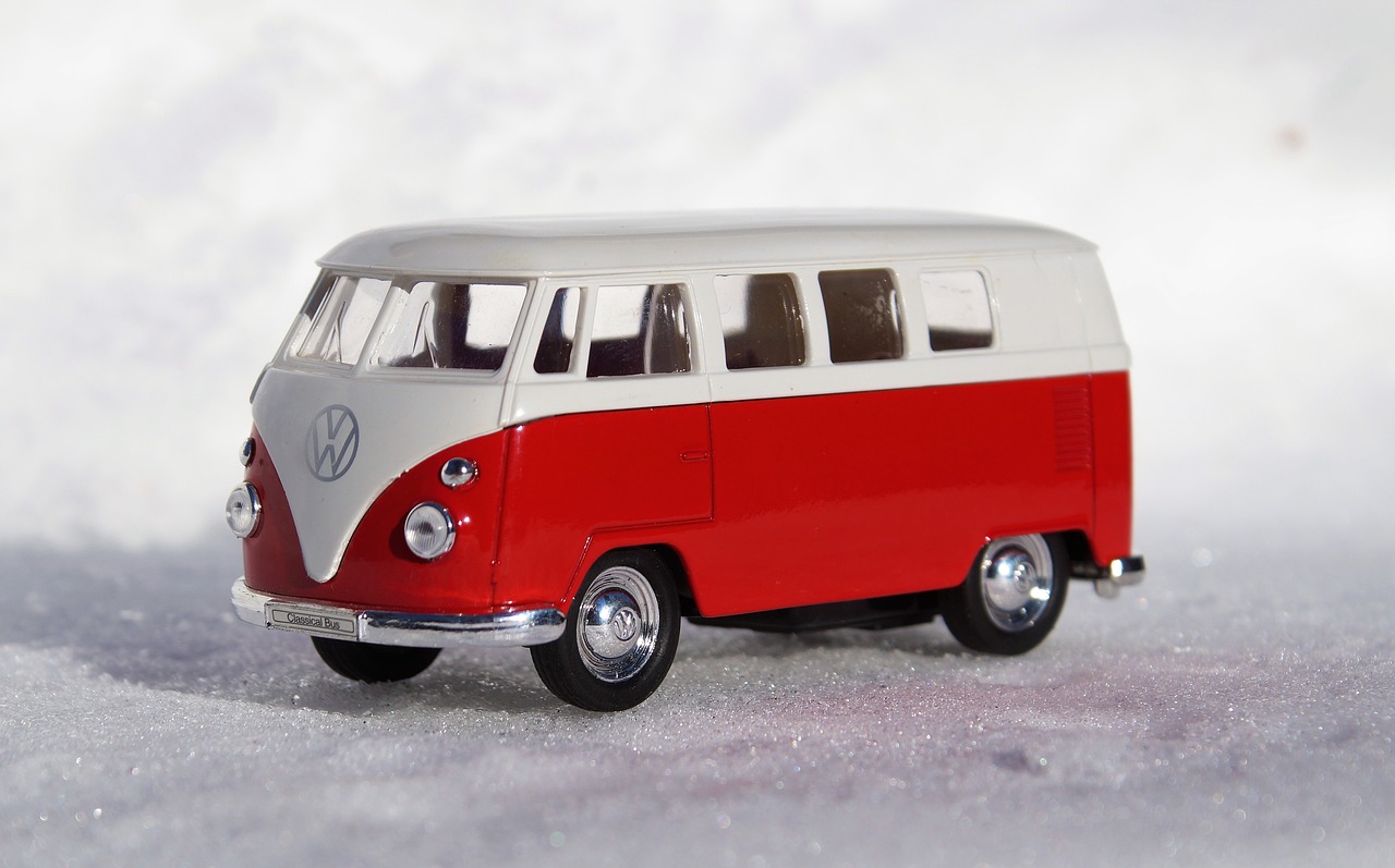 Modelis Automobilis, Automatinis, Transporto Priemonės, Vw, Bulli, T1, Transportas, Automobiliai, Oldtimer, Išdrįsti