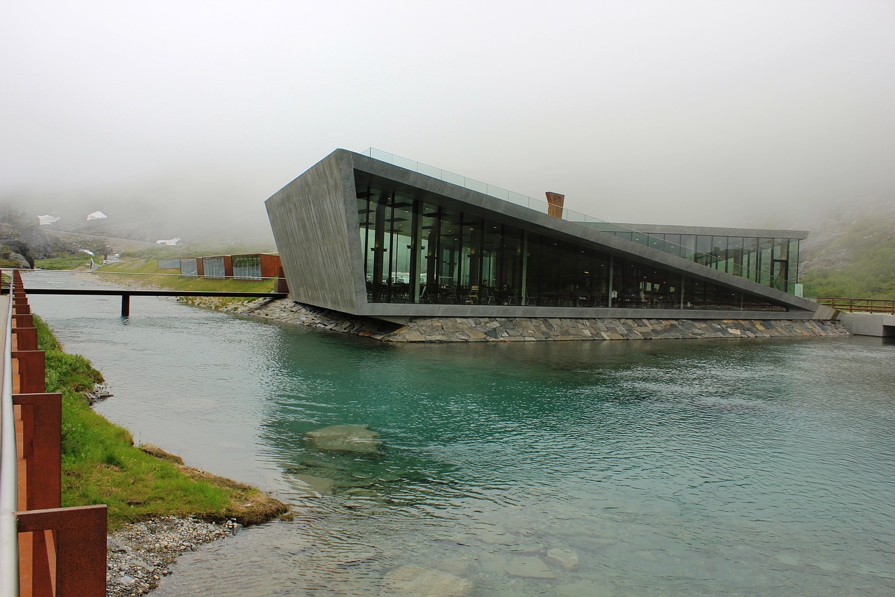 Moderni Architektūra, Trollstigen, Norvegija, Vanduo, Krioklys, Nemokamos Nuotraukos,  Nemokama Licenzija