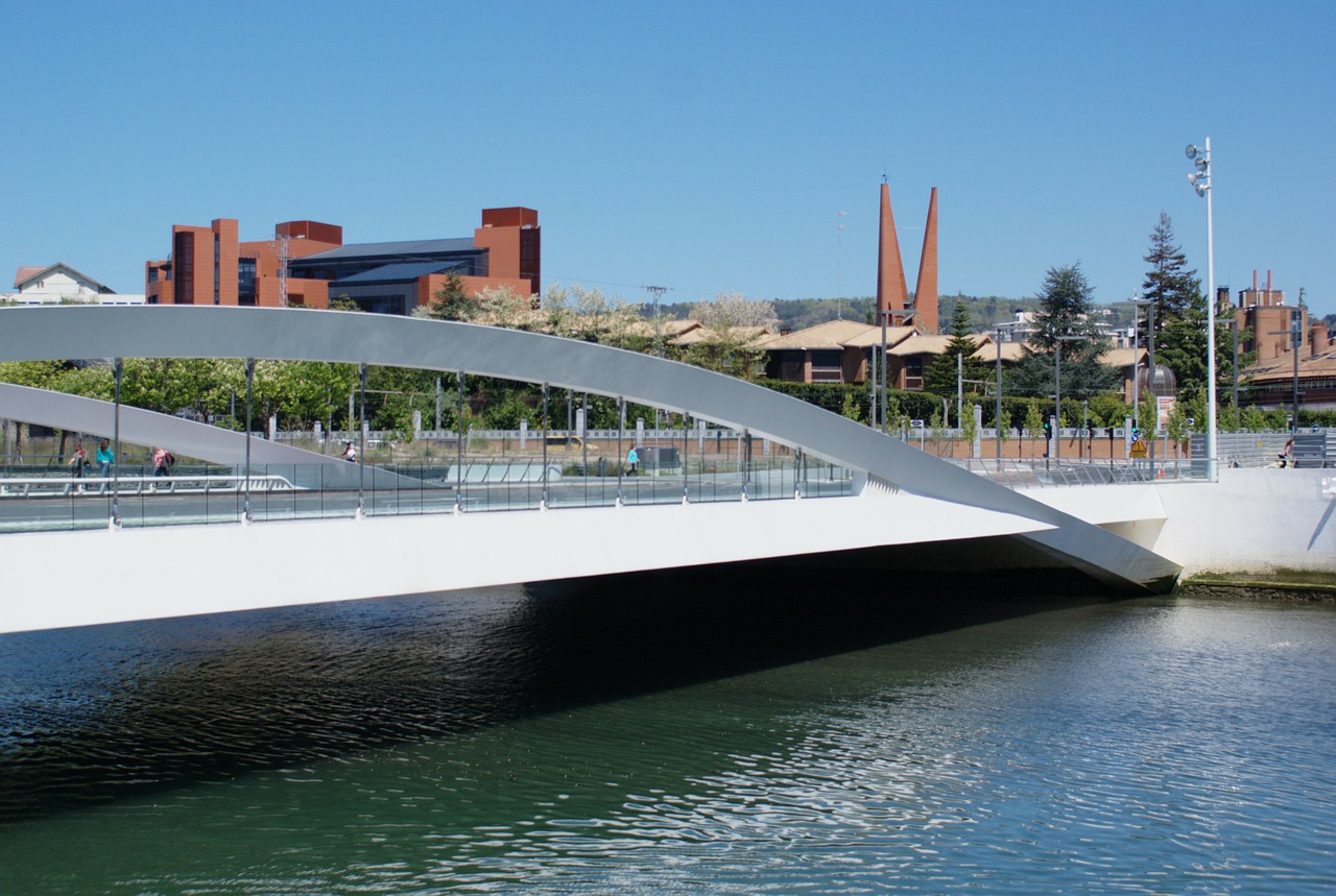 Modernus Tiltas, San Sebastianas, Panorama, Nemokamos Nuotraukos,  Nemokama Licenzija