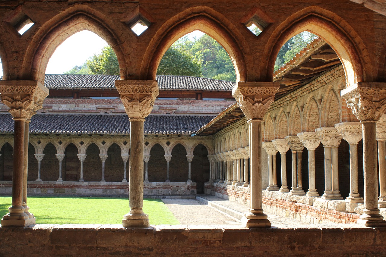 Moissac, Abatija, Santiago De Compostela Kelias, Kanalas Tarp Dviejų Jūrų, France, Nemokamos Nuotraukos,  Nemokama Licenzija