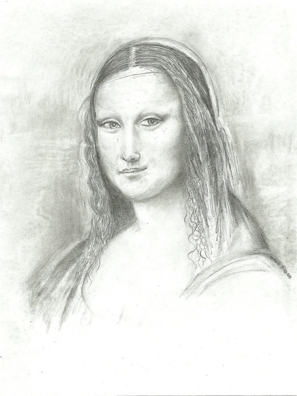 Mona,  Lisa,  Piešimas,  Leonardo,  Šypsena,  Vinci,  Lady,  Moteris,  Renesansas,  Moteris