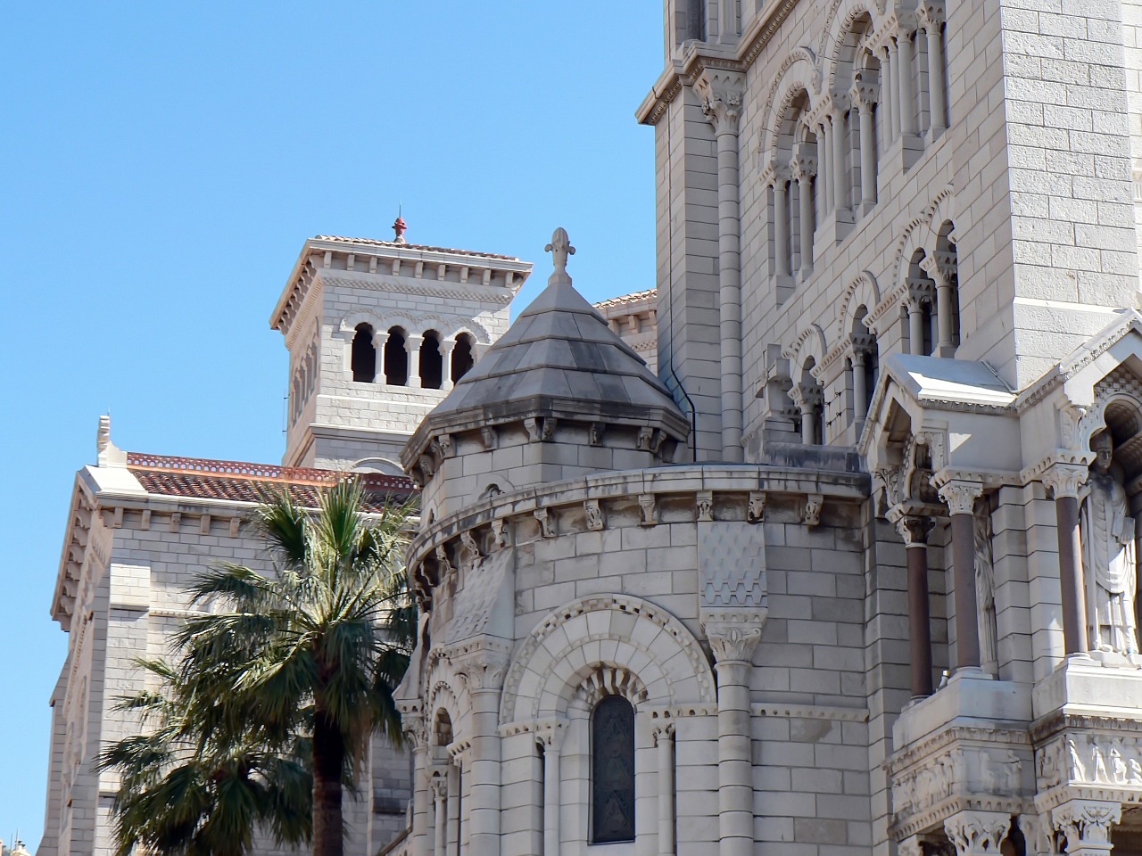 Monaco, Katedra, Religija, Paminklas, Apse, Architektūra, Saulė, Mediterranée, Nemokamos Nuotraukos,  Nemokama Licenzija