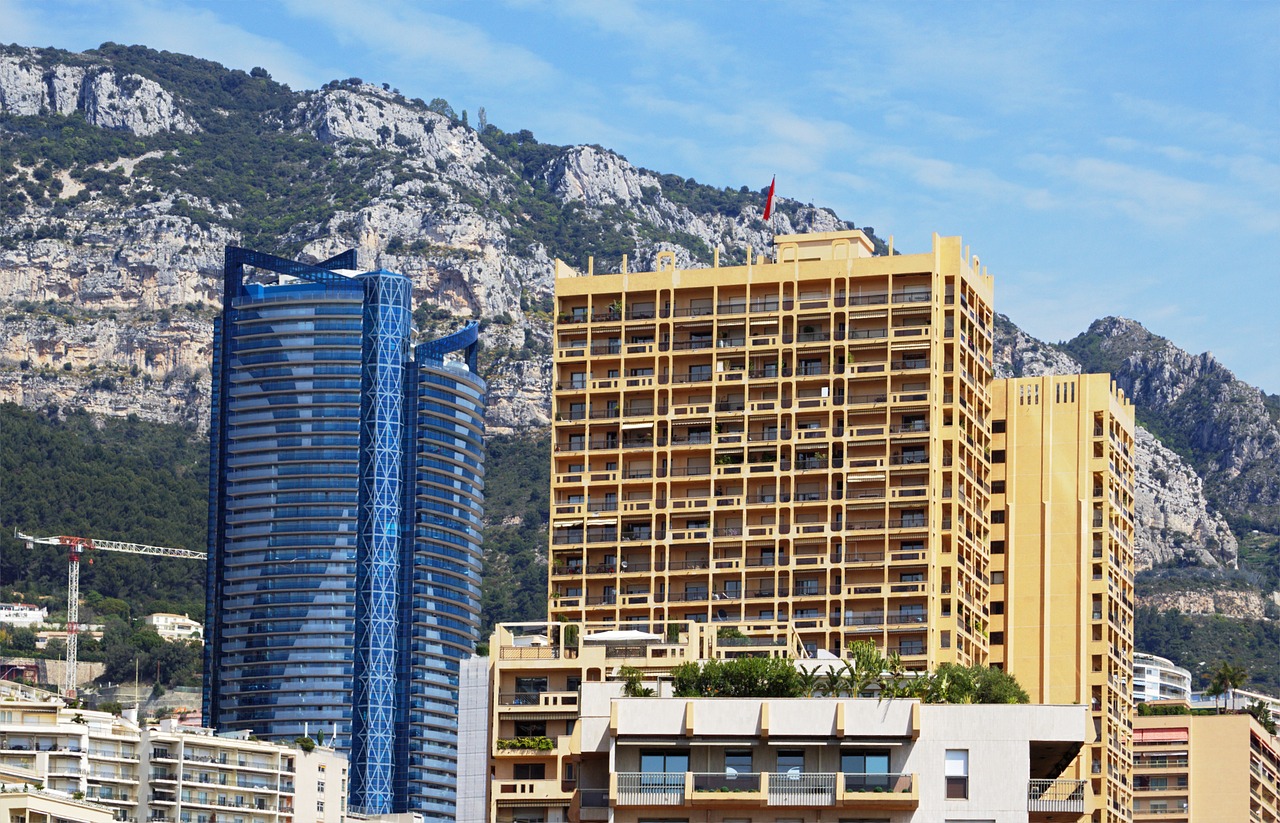 Monaco, Namai, Architektūra, Kalnai, Vasara, Nemokamos Nuotraukos,  Nemokama Licenzija