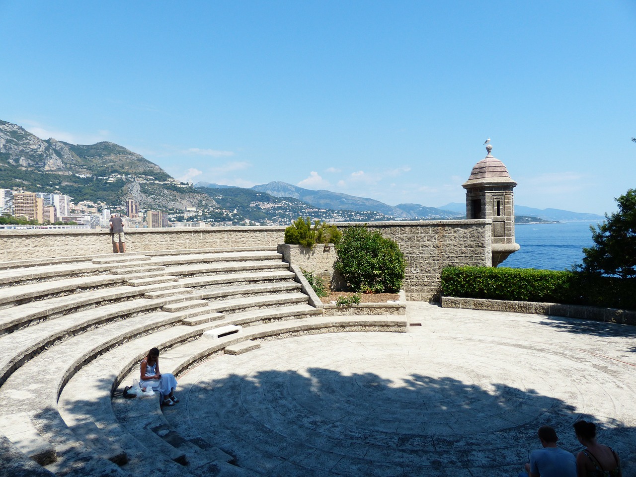 Monaco, Fort Antuinas, Tvirtovė, Antuinas, Atviras Teatras, Amfiteatras, Apvalus Teatras, Architektūra, Arena, Nemokamos Nuotraukos