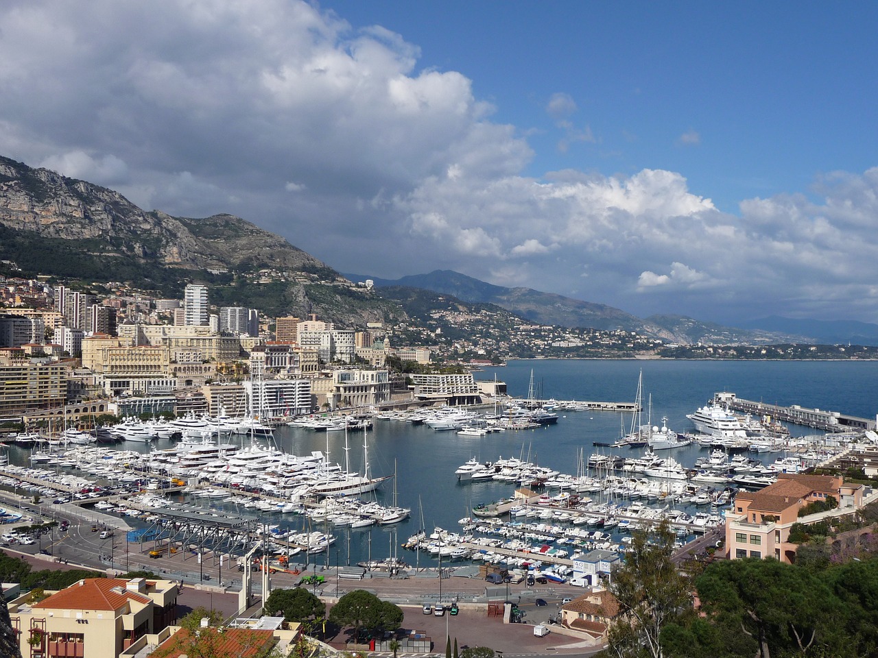 Monaco, Įlanka, Monte Karlas, Viduržemio Jūros, Jūra, Prabanga, Kelionė, Prancūzų Kalba, Riviera, Mėlynas
