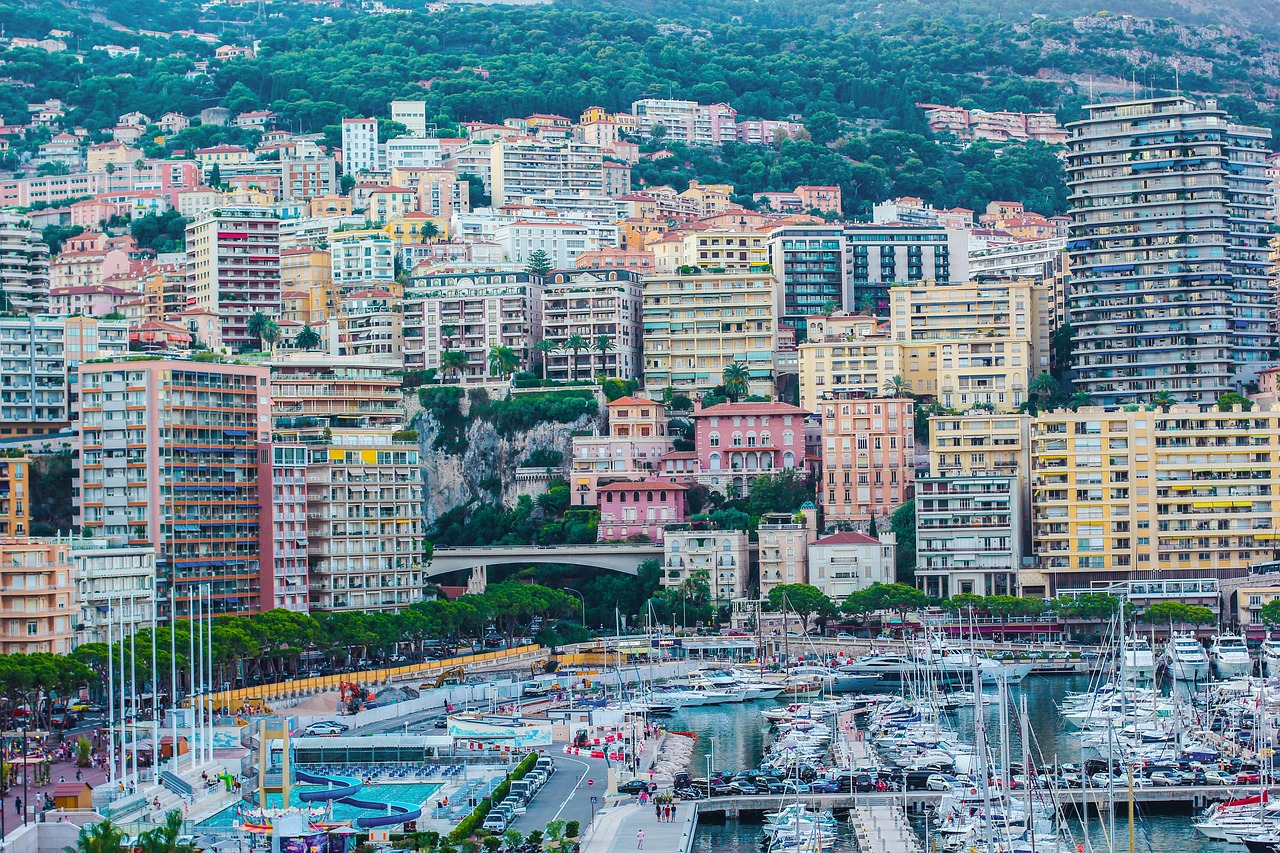 Monaco, Kraštovaizdis, Miestas, Vaikščioti, Kelionė, Vasara, Pastatas, Prašmatnus, Jachtos, France