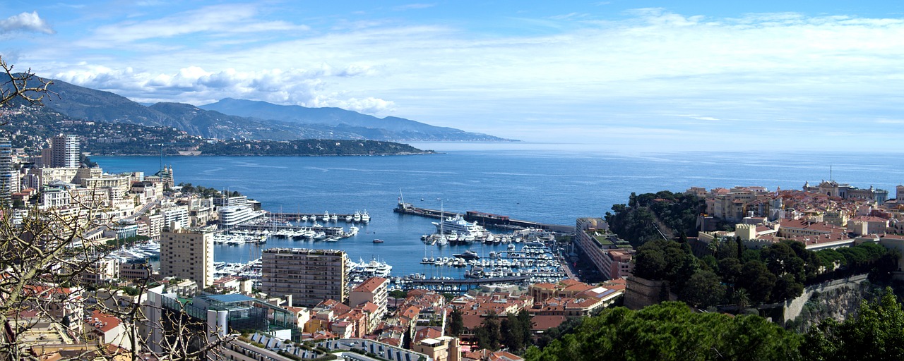 Monaco,  Viduržemio Jūros,  Kraštovaizdis,  Panorama, Nemokamos Nuotraukos,  Nemokama Licenzija