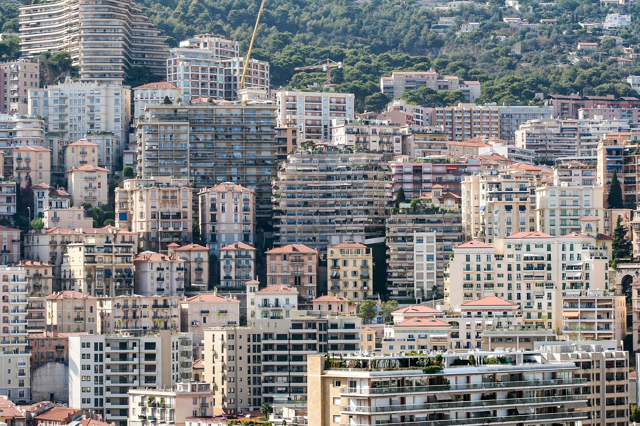 Monaco, Kunigaikštystė, Miestas, Architektūra, Grimaldi, Kalvos Vieta, Gyventi, Stumiamas, Fasadas, Nemokamos Nuotraukos