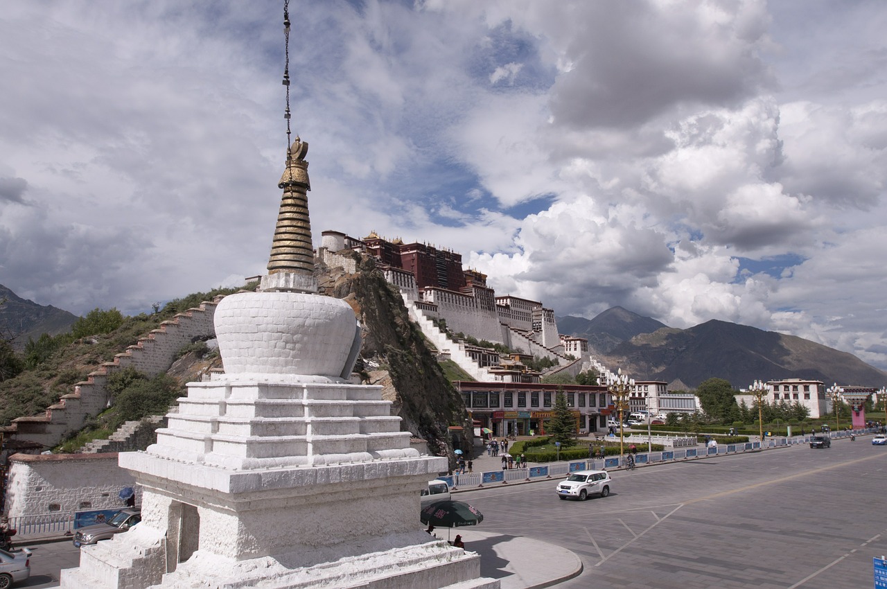 Vienuolynas, Rūmai, Tibetas, Tibetietis, Potala Palace, Lhasa, Kinija, Unesco, Istorija, Potalas