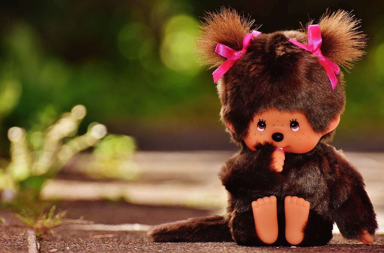 Monchhichi, Minkštas Žaislas, Kultas, Mielas, Žaislai, Vaikai, Juokinga, Linksma, Saldus, Nemokamos Nuotraukos