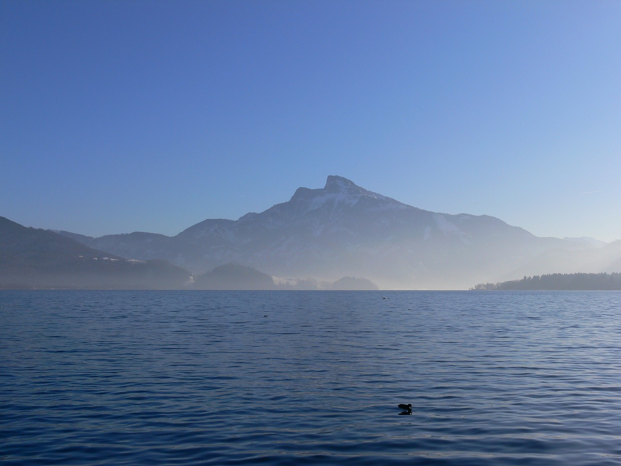 Mondsee, Rytas, Saulėtekis, Nemokamos Nuotraukos,  Nemokama Licenzija