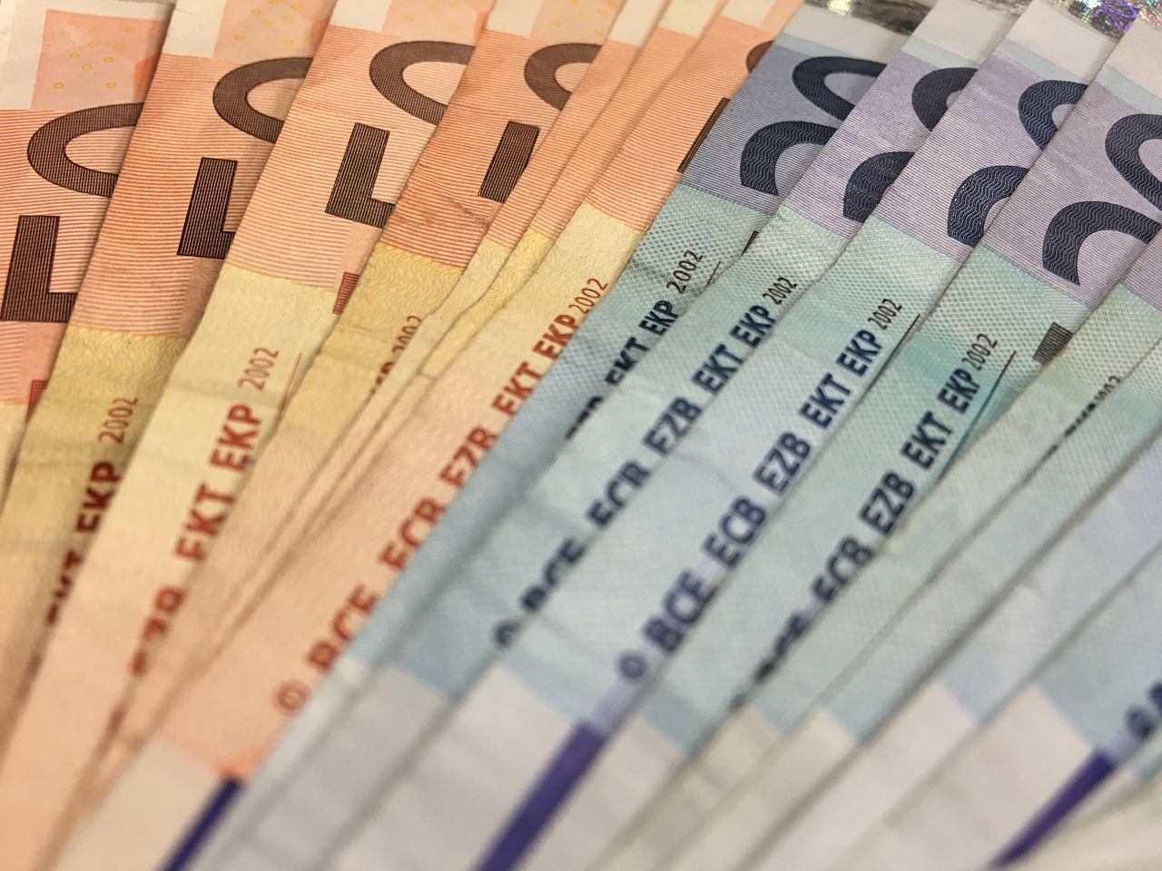 Pinigai, Euras, Atrodo, Valiuta, Dolerio Kupiūra, Finansai, Banknotas, 20 Eurų, 50 Eurų, Nemokamos Nuotraukos