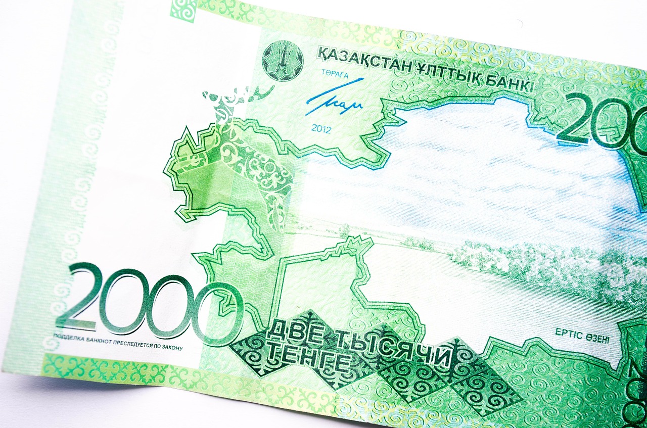 Pinigai, Valiuta, Kazachstanas, Banknotas, Pinigai, Bankininkystė, Investavimas, Turtas, Taupymas, Pelnas