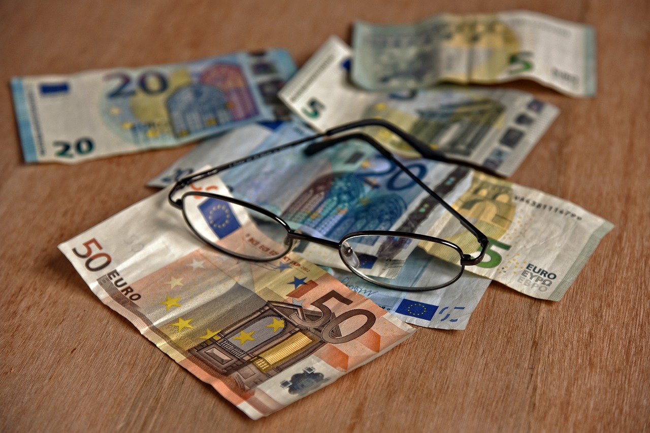 Pinigai,  Banknotai,  Eurų Banknotai,  Euro,  Valiuta,  Pinigų,  Penkiasdešimt Eurų,  50,  Penkiasdešimt,  Popieriniai Pinigai
