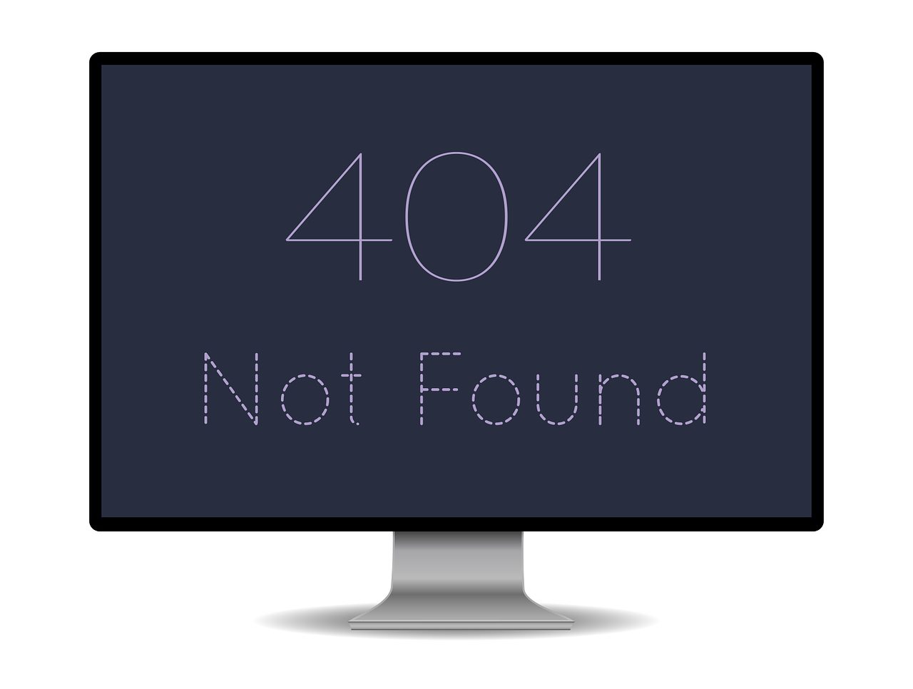 Stebėti, 404, Klaida, Problema, Puslapis, Rasti, Internetas, Internetas, Pc, Vektorius