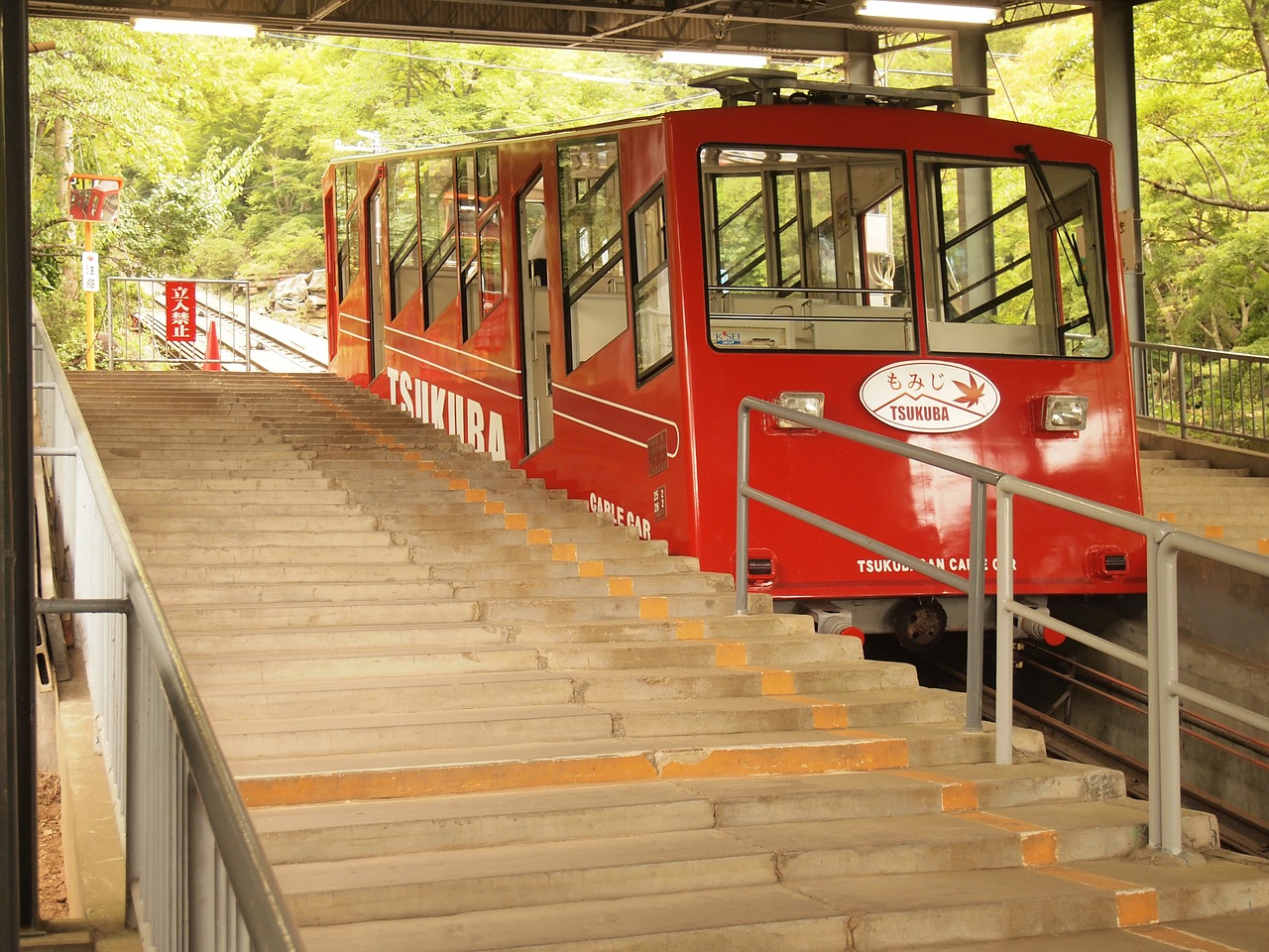 Monorailas, Kalnų Kelias, Alpinizmas, Tsukuba, Kalno Tsukuba, Nemokamos Nuotraukos,  Nemokama Licenzija
