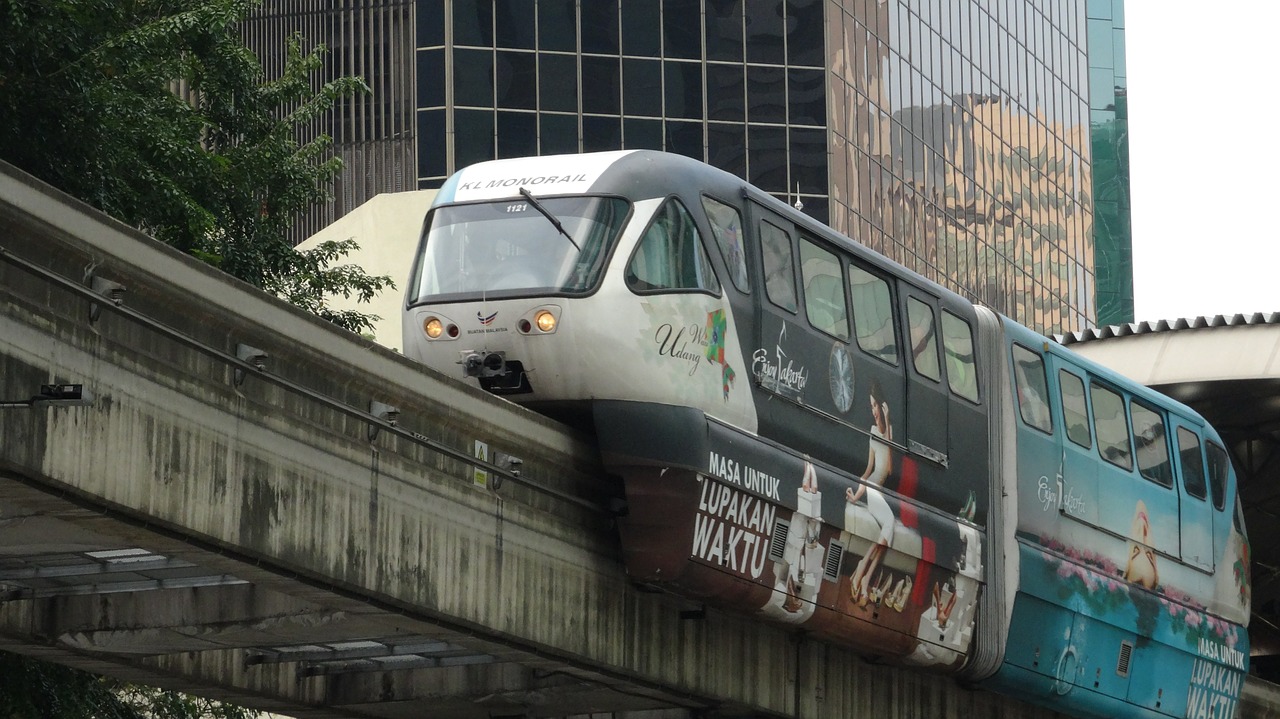 Monorailas, Traukinys, Malaizija, Transportas, Nemokamos Nuotraukos,  Nemokama Licenzija
