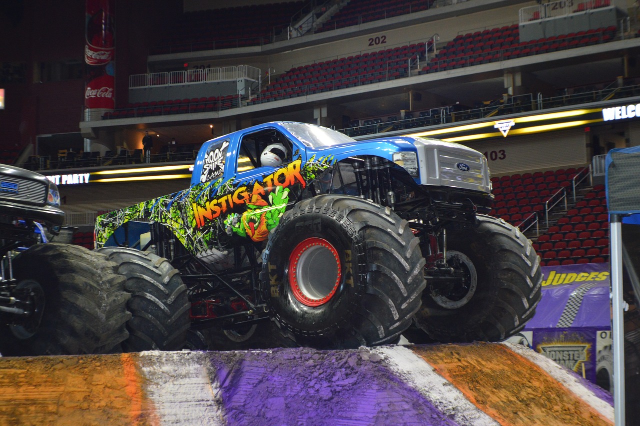 Monster Truck, Monster Jam, Motorsportas, Kurstytojas, Paul Raudona, Nemokamos Nuotraukos,  Nemokama Licenzija