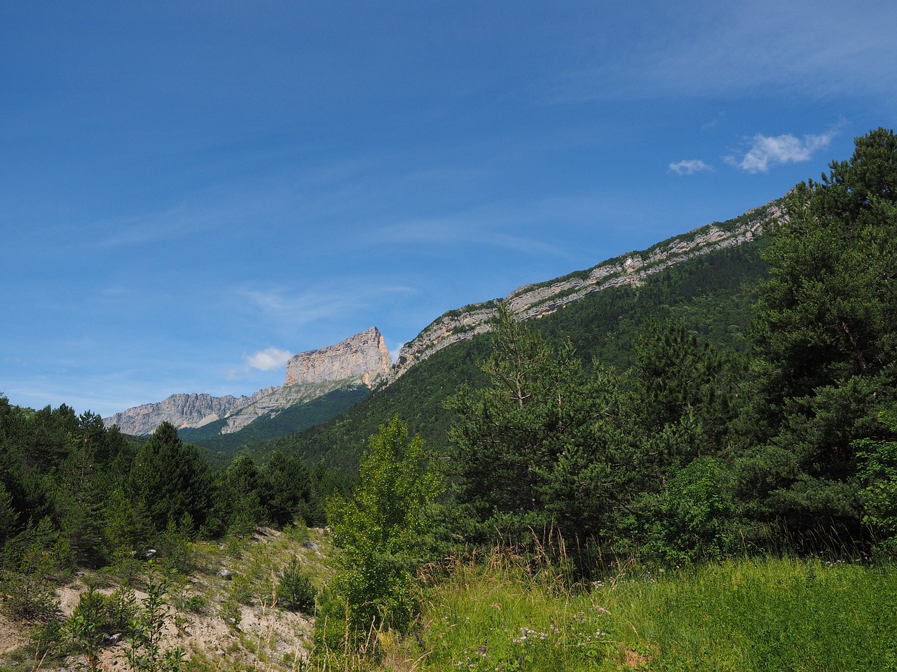Adatos Tvirtinimas, Kalnų, Masinis, Vercors, Kalnų Slėnis, Dauphiné-Alpės, Westalpen, Prancūzija, Mėsa-Kaip, Stalo Kalnas