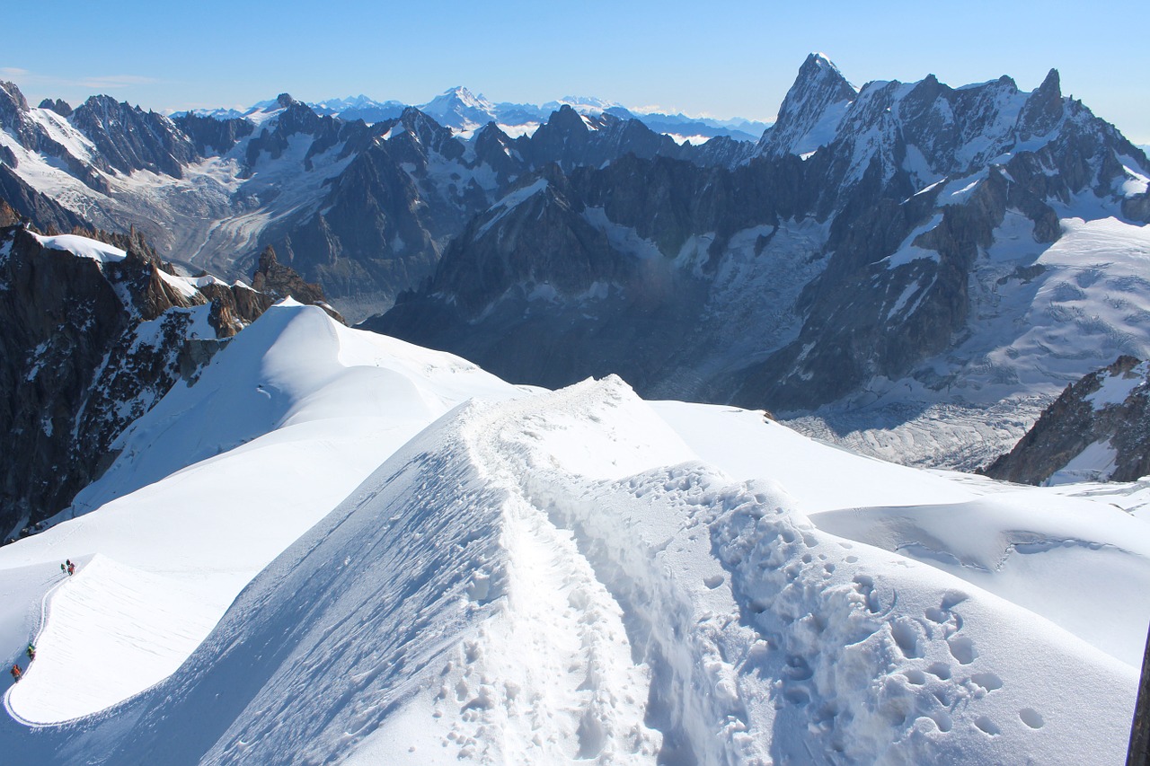 Mont-Blanc, Alpinizmas, Sniegas, Kalnas, Žygiai, Nemokamos Nuotraukos,  Nemokama Licenzija