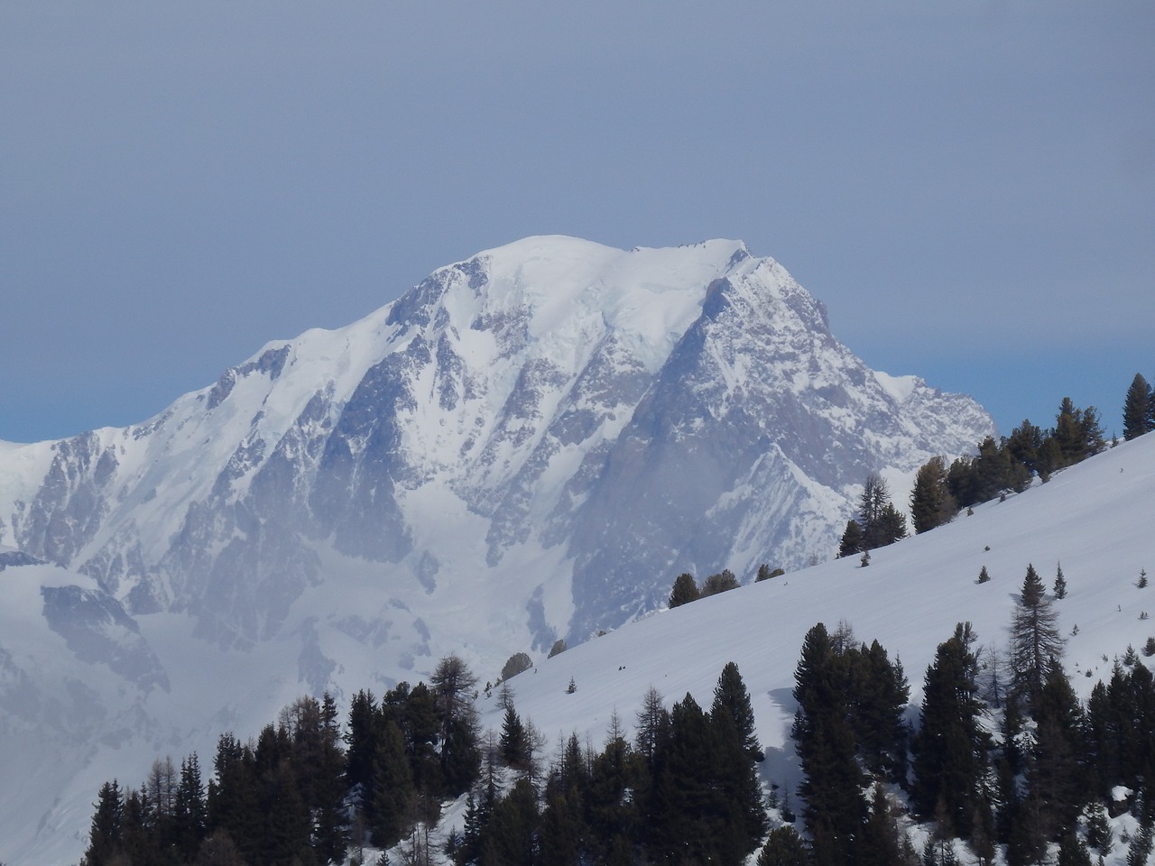 Mont Blanc, France, Alpės, Kalnai, Nemokamos Nuotraukos,  Nemokama Licenzija