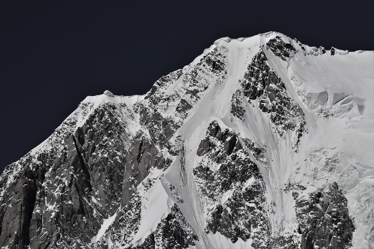 Mont Blanc, Mont-Blanc Courmayeur, Alpės, Sniegas, Ledas, Gamta, Roche, Kalnas, Nemokamos Nuotraukos,  Nemokama Licenzija