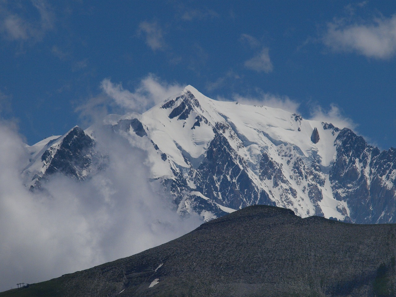 Mont Blanc, Alpių, Aukščiausiojo Lygio Susitikimas, Kalnai, Nemokamos Nuotraukos,  Nemokama Licenzija
