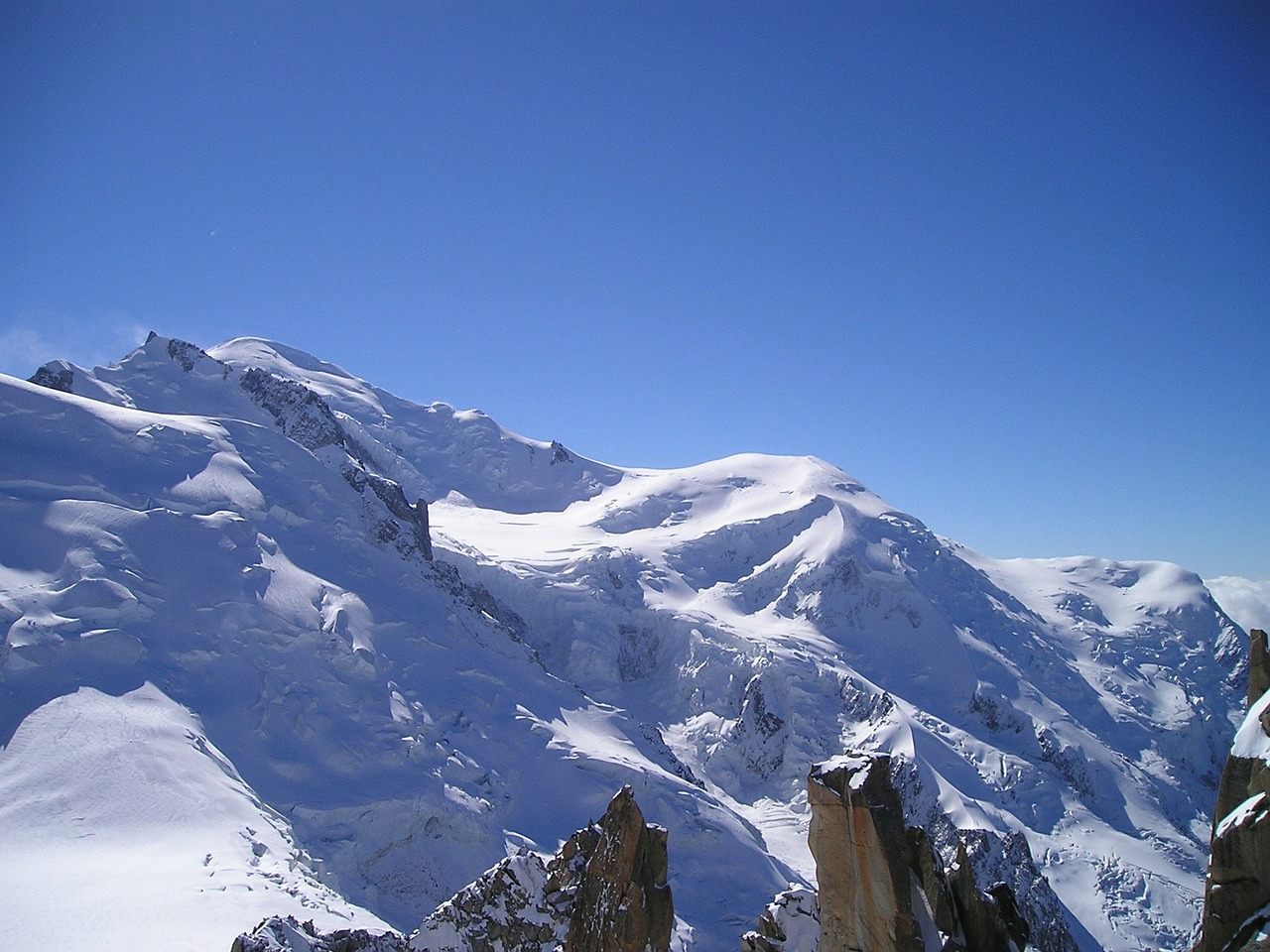 Mont Blanc, Chamonix, Alpių, Sniegas, Kalnai, Aukšti Kalnai, Nemokamos Nuotraukos,  Nemokama Licenzija