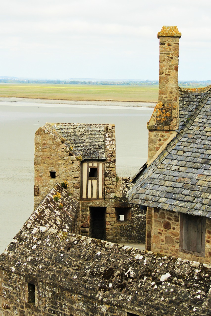 Mont Saint Michel, France, Pastatas, Normandija, Istorinis, Architektūra, Europa, Kelionė, Pilis, Nemokamos Nuotraukos