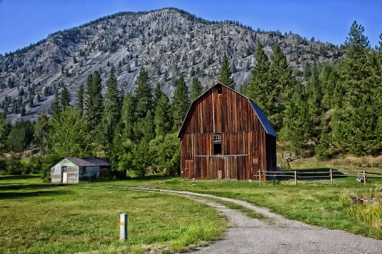 Montana, Kraštovaizdis, Vaizdingas, Kalnai, Miškas, Medžiai, Juostos, Hdr, Gamta, Lauke