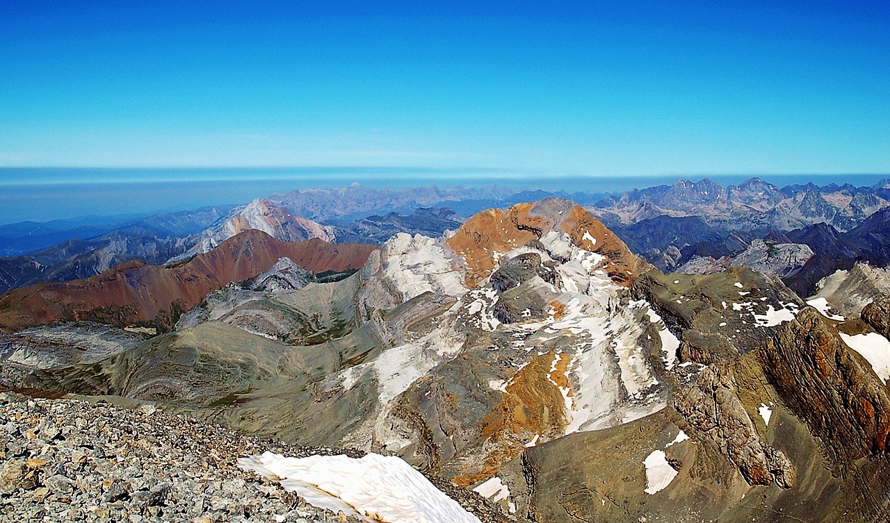 Monte Perdido, Viršuje, Huesca, Ordesos Slėnis, Alpinizmas, Kalnas, Añisclo Kanjonas, Natūralus Kanjonas, Slėnis, Dangus