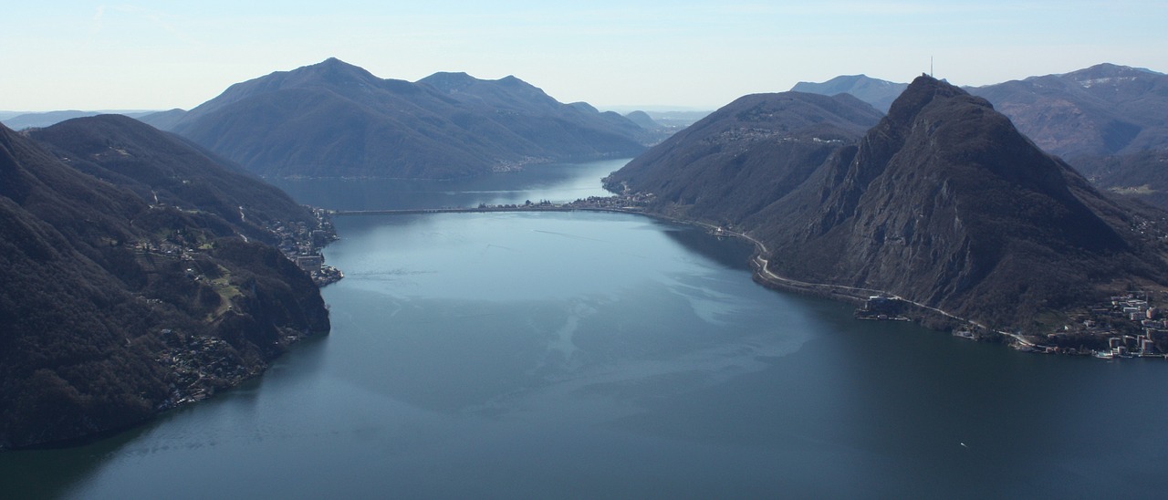 Monte San Salvatore, Lugano, Ežeras, Kalnas, Gamta, Kraštovaizdis, Šveicarija, Įkvepiantys Peizažai, Ticino, Nemokamos Nuotraukos