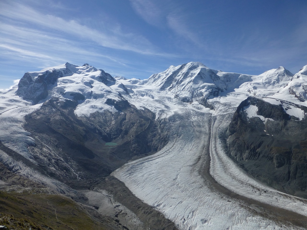 Monterosa, Valais, Gamta, Nemokamos Nuotraukos,  Nemokama Licenzija