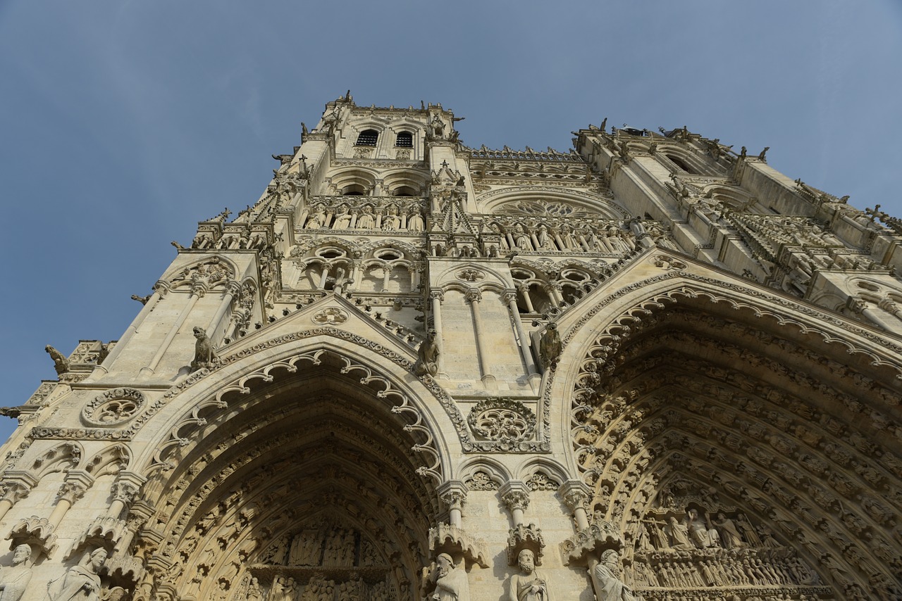 Paminklas, Katedra, Amiens, Nemokamos Nuotraukos,  Nemokama Licenzija